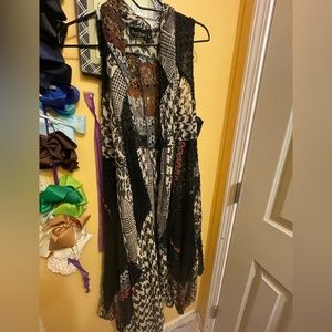 Dor Dor Couture open vest duster